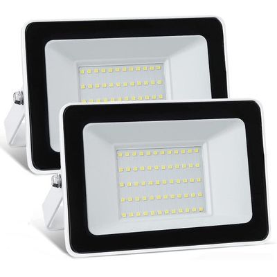 Waterproof Dimmable LED Flood Light , 5000lm 50w Ip65 LED Waterproof Floodlight