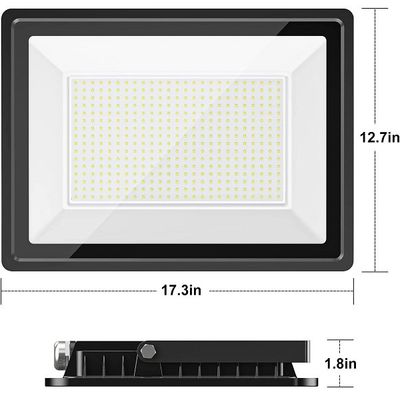 Remote Control Waterproof LED Flood Light 400W 40000lm 5000K  With Plug