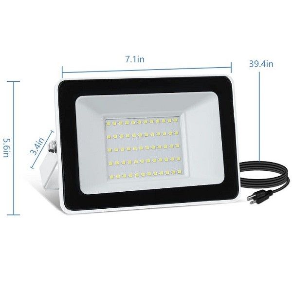 Waterproof Dimmable LED Flood Light , 5000lm 50w Ip65 LED Waterproof Floodlight