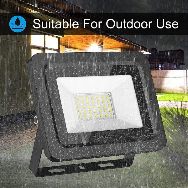 SMD Remote Control Outdoor Flood Light IP66  , 5000K 60w LED Flood Light