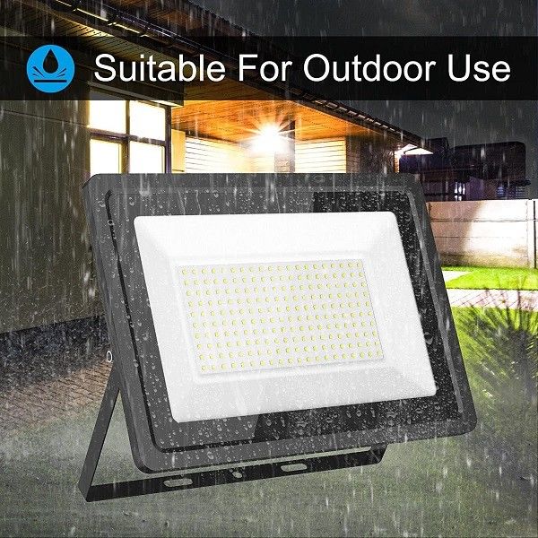Daylight White Waterproof LED Flood Light 200W 20000LM IP66 ETL Approved