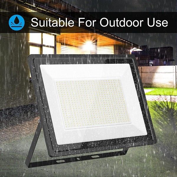 Outdoor Waterproof Industrial LED Flood Lights 500W 5000K Wifi Controlled