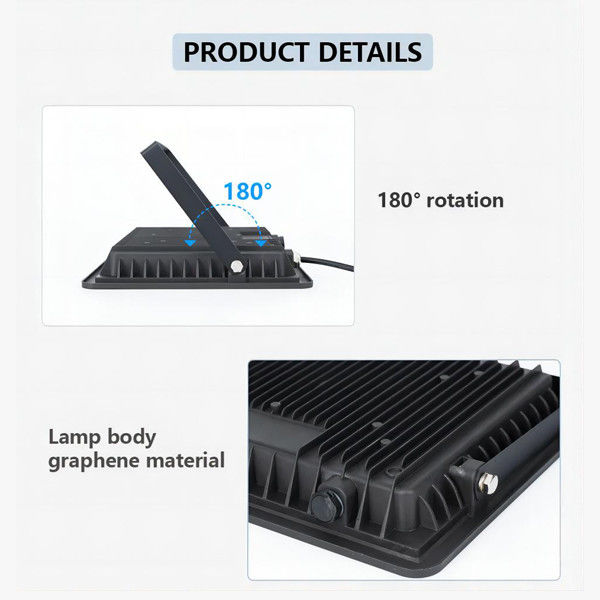 App Controlle RGBTW 100W Waterproof Led Flood Light Compatible