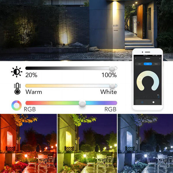 App Controlle RGBTW 100W Waterproof Led Flood Light Compatible