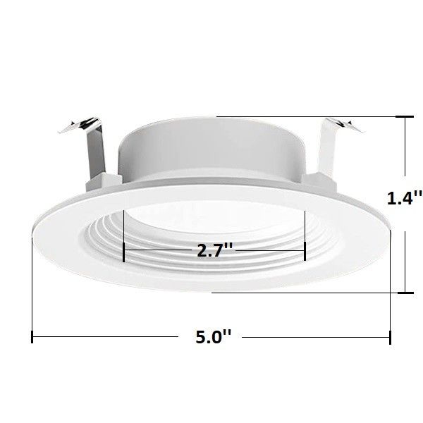 Dimming 4000k LED Ceiling Light , Flush Mount Recessed Lighting 4 Inch 8.5w