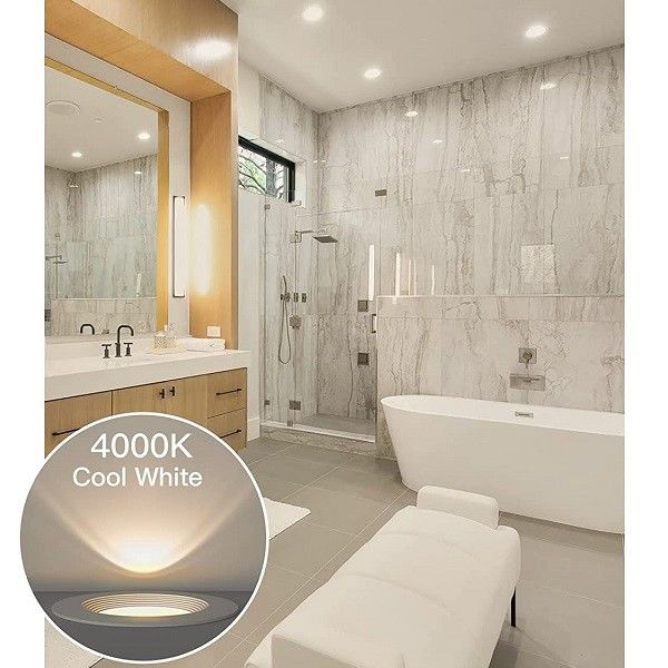 Dimming 4000k LED Ceiling Light , Flush Mount Recessed Lighting 4 Inch 8.5w
