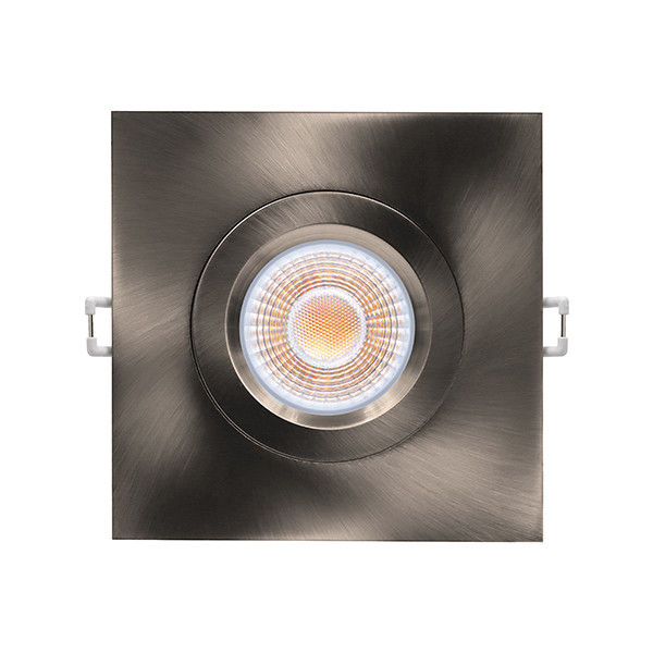 Square Low Profile Dimmable LED Downlights 4 Inches 12w 120v Residential