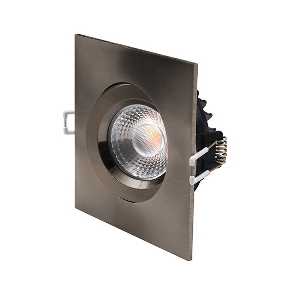 Square Low Profile Dimmable LED Downlights 4 Inches 12w 120v Residential